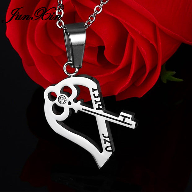 Love Key Combination Couple Necklace