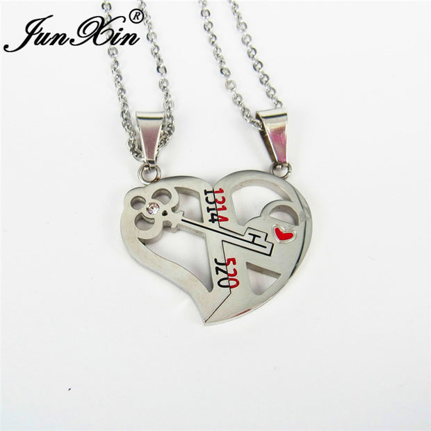 Love Key Combination Couple Necklace